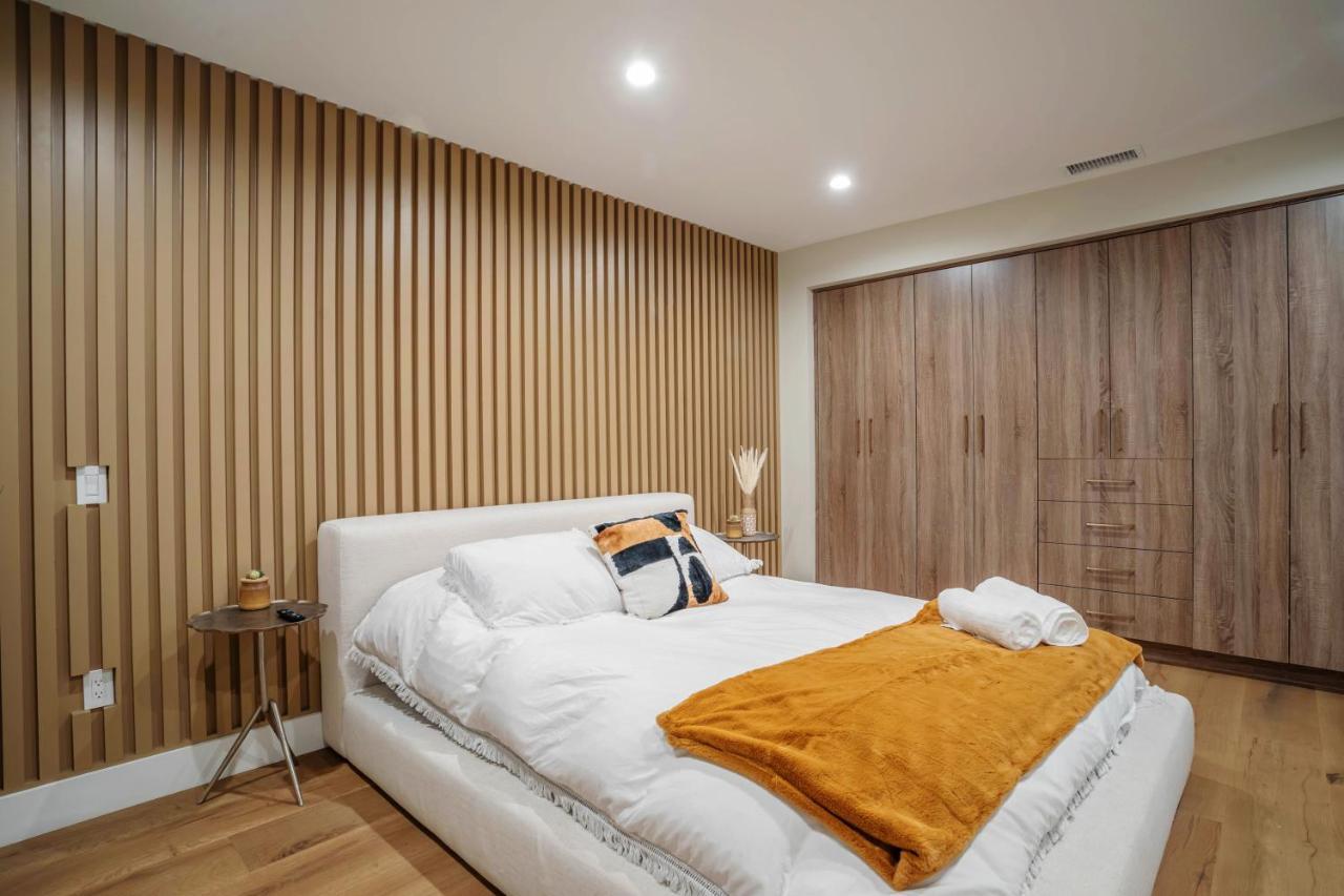 Serene 1 Bed Guest House With Patio Sleeps 6 Los Angeles Exteriör bild